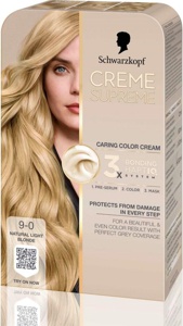 Schwarzkopf Creme Supreme 9-0 Natural Light Blonde produktbilde