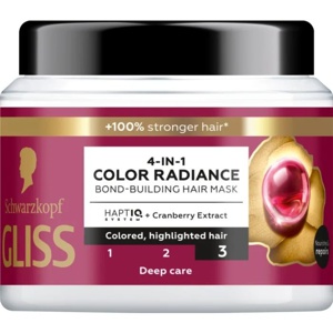 Schwarzkopf Gliss 4-In-1 Color Radiance Bond-Building Hair Mask 400 ml produktbilde