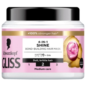 Schwarzkopf Gliss 4-In-1 Shine Bond-Building Hair Mask 400 ml produkt bild