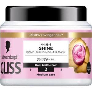 Schwarzkopf Gliss 4-In-1 Shine Bond-Building Hair Mask 400 ml produktbilde