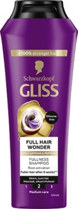 Schwarzkopf Full Hair Wonder Shampoo 250 ml produktbillede