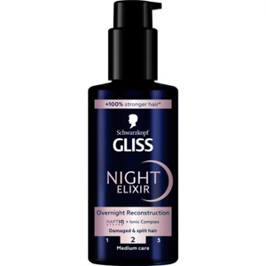 Schwarzkopf Gliss Night Elixir Overnight Reconstruction 100 ml produktbilde