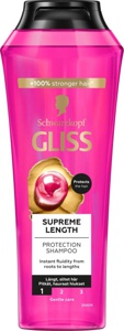 Schwarzkopf Gliss Protection Shampoo Supreme Length 250 ml produktbilde