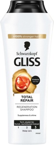 Schwarzkopf Gliss Regeneration Shampoo Total Repair 250 ml produktbilde