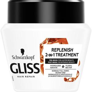 Schwarzkopf Gliss 2-in-1 Treatment Total Repair 300 ml produkt bild