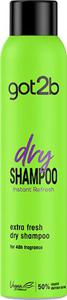 Schwarzkopf Got2b Dry Shampoo Extra Fresh 200 ml produkt bild