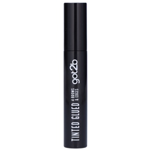 Schwarzkopf Got2b Glued 4 Brows & Edges 2 in 1 Tinted Gel - Dark Brown - Black 16 ml Produktbild