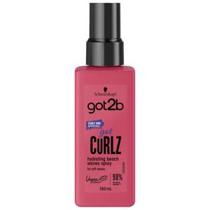 Got2b gotCurlz Hydrating Beach Waves Spray 150 ml produkt bild