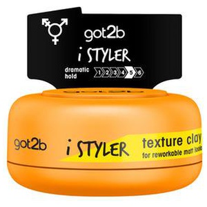 Schwarzkopf got2b Istylers Texture Clay - 75 ml. produktbillede
