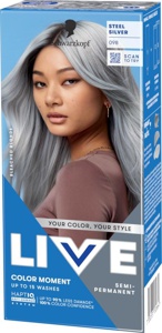 Schwarzkopf Live Ultra Brights 98 Steel Silver produktbillede
