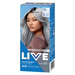 Schwarzkopf LIVE Color Moment 98 Steel Silver produktbilde
