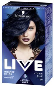 Schwarzkopf Cosmic Blue 090 Live Intense Permanent Hårfärg produkt bild