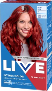 Schwarzkopf LIVE Intense Color 35 Real Red produktbillede