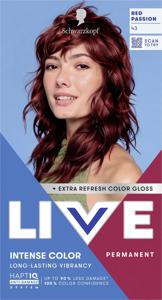 Schwarzkopf LIVE Intense Color 43 Red Passion produkt bild