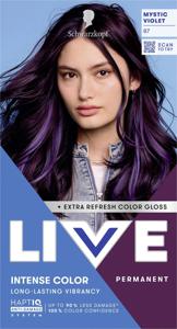 Schwarzkopf LIVE Intense Color 87 Mystic Violet produkt bild