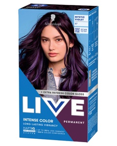 Scwarzkopf LIVE Intense Color 87 Mystic Violet (W) produktbillede
