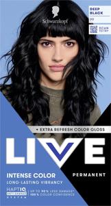Schwarzkopf LIVE Intense Color 99 Deep Black produkt bild