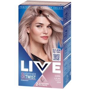 Schwarzkopf Live Lightener Twist 101 Cool Twist 101 Cool Rose 142 ml produkt bild