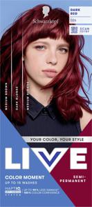 Schwarzkopf LIVE Ultra Brights 026 Dark Red produkt bild