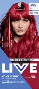 Schwarzkopf LIVE Ultra Brights 92 Pillar Box Red produkt bild