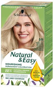 Schwarzkopf Natural & Easy 511 Ultra Light Ash Blonde 1 pcs produkt bild