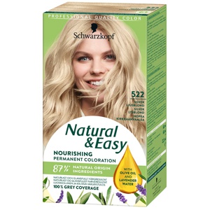 Schwarzkopf Natural & Easy 522 Silver Light Blond produktbillede