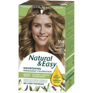 Schwarzkopf Natural & Easy 550 Satin Mörkblond produkt bild