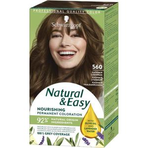Schwarzkopf Natural & Easy 560 Kashmir Ljusbrun produkt bild
