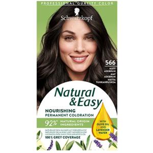Schwarzkopf Natural & Easy 566 Matte Ash Brown produkt bild