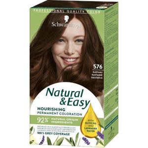 Schwarzkopf Natural & Easy 576 Kastanj produkt bild