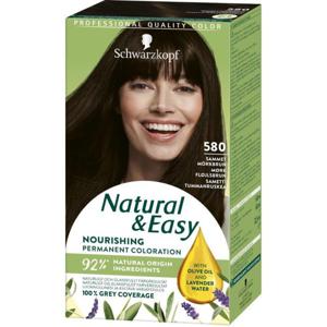 Schwarzkopf Natural & Easy Hårfärg 580 Sammet Mörkbrun produkt bild