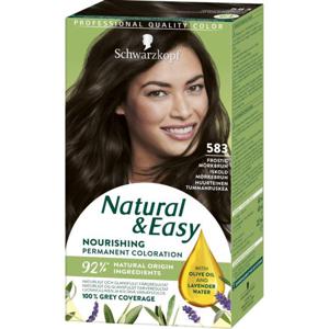 Schwarzkopf Natural & Easy 583 Frostig Mörkbrun produkt bild