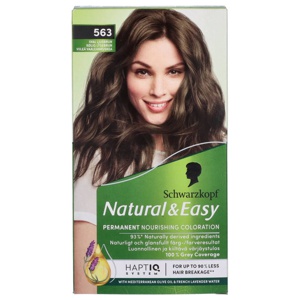Schwarzkopf Natural & Easy 563 Kølig Lysebrun produktbillede