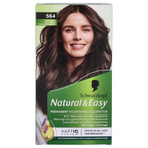 Schwarzkopf Natural & Easy 564 Naturlig Lysebrun produktbillede
