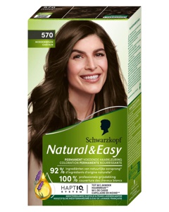 Schwarzkopf Natural & Easy 570 Maron Medium Brown produktbillede