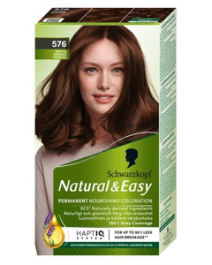 Schwarzkopf Natural & Easy 576 Chestnut Redbrown produktbillede