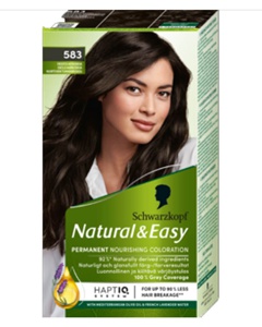 Schwarzkopf Natural & Easy 583 Icy Dark Brown produktbillede