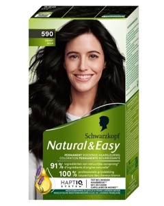 Schwarzkopf Natural & Easy 590 Ebony Black produktbillede