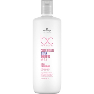 Schwarzkopf Professional BC BonacureColor Freeze Silver Shammpoo pH 4,5 1000 ml produktbillede