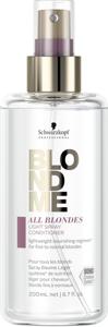 Schwarzkopf Professional Blondme All Blondes Light Spray Conditioner 200 ml produkt bild