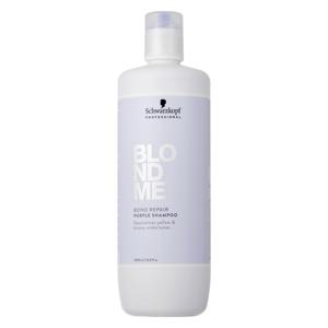 Schwarzkopf Blondme Bond Repair Purple Shampoo 1000ml produkt bild