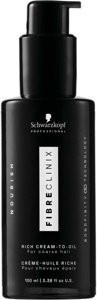 Schwarzkopf Professional Fibre Clinix Rich Cream-To-Oil 100 ml produktbillede