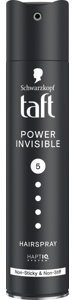 Schwarzkopf Taft Hairspray Power Invisible Hold Level 5 250 ml produktbilde