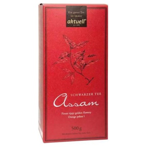Schwarztee aktuell Assam, 500 g Tee Produktbild