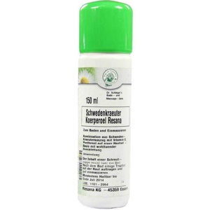 Schwedenkräuter Körperöl, 150 ml Öl Produktbild