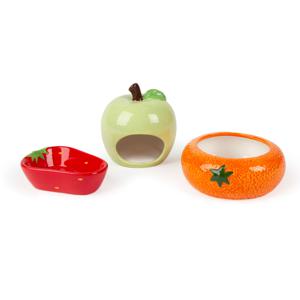 Scruffs Keramikskålar till Smådjur Frukter 3-pack produkt bild