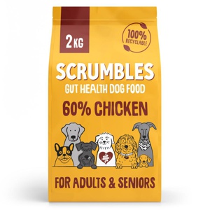 Scrumbles Adult & Senior Chicken Dry Dog Food product image