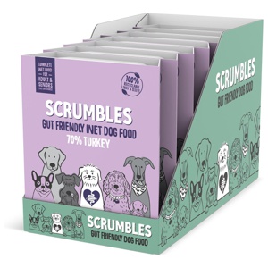 Scrumbles Grain Free Turkey Wet Dog Food product image