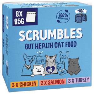 Scrumbles Gut Health Cat Food Pouches Classic Pâté Selection product image