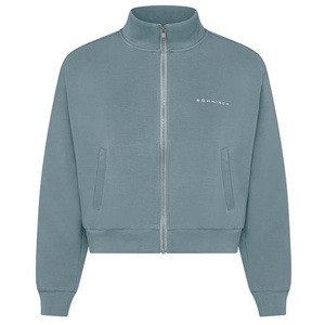 Scuba Hoodie med Dragkedja Blå produkt bild